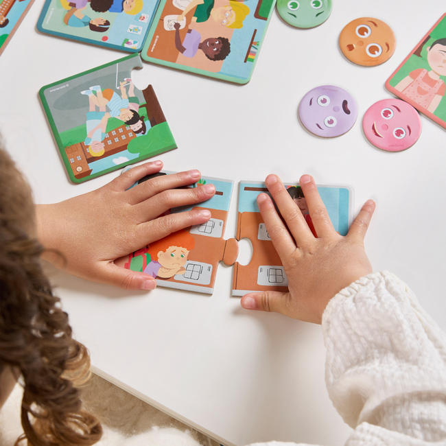Miniland - Puzzelspel Emoties (2+)