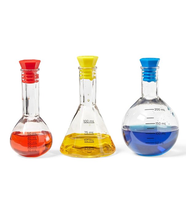 Learning Resources Learning Resources - Labratoriumflessen in Houder (8-delig)