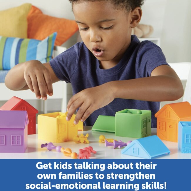 Learning Resources - Tel- en Sorteer Straat (42-delig)