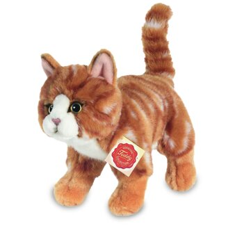 Teddy Hermann Speelkat Rood Gestreept (20 cm)