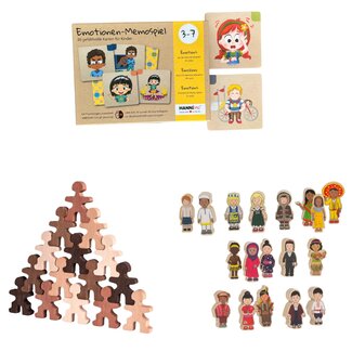 JUTTER & Co. Ready to Play Speelpakket - Diversiteit Pakket
