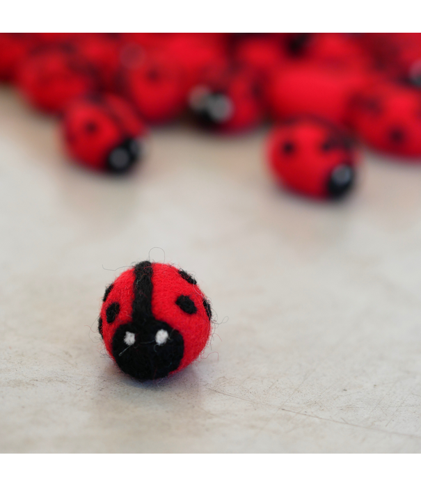 Cosy Cosy - Vilten Lieveheersbeestjes (100-delig)