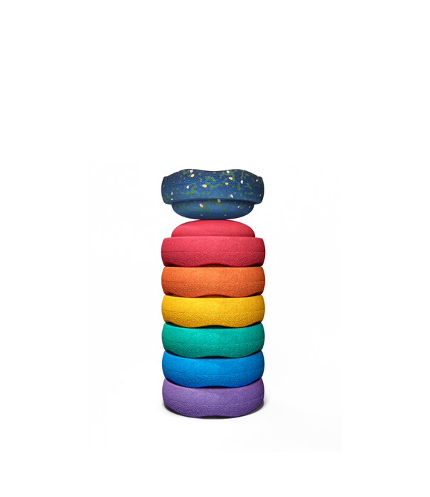 Stapelstein Stapelstein - Spring Special Mini Rainbow Classic (7-delig)