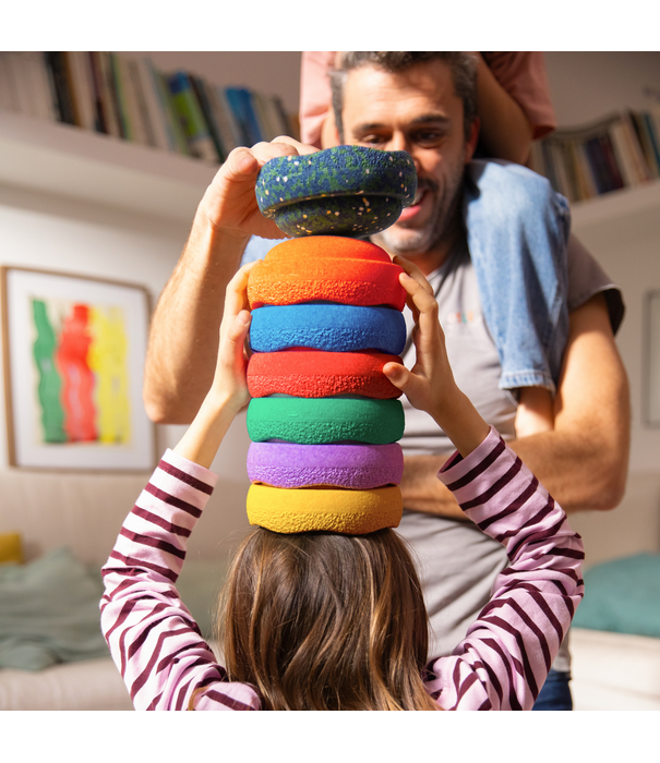 Stapelstein Stapelstein - Spring Special Mini Rainbow Classic (7-delig)