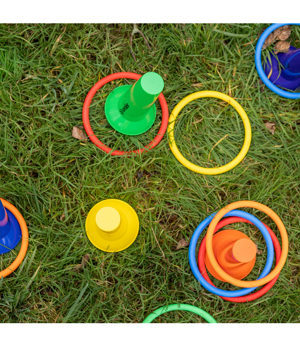 Gonge Gonge - Activiteitenringen - Regenboog tinten (6-delig)