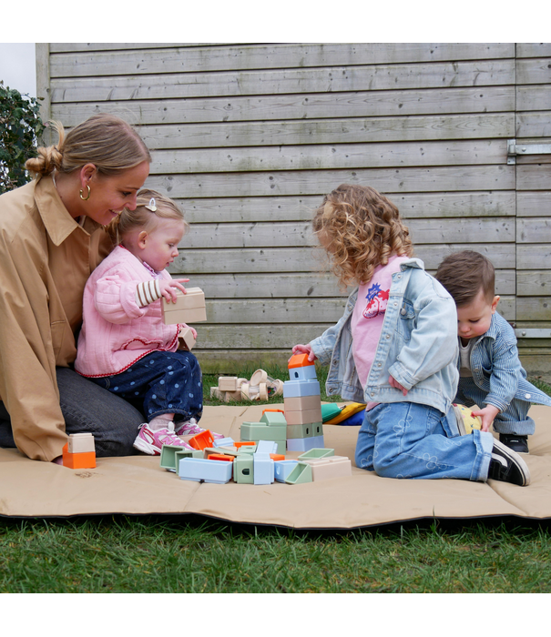 Kidz Impulz Kidz Impulz - Speelkleed  Buiten met Opbergtas Olijfgroen