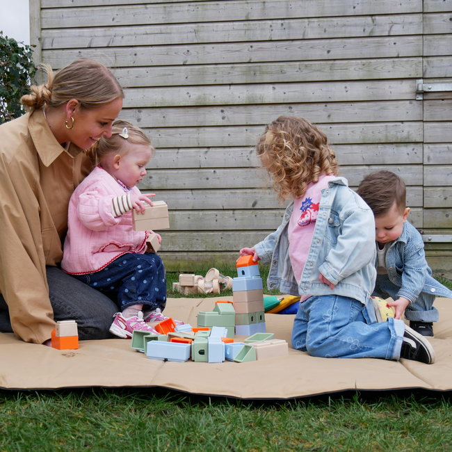 Kidz Impulz - Speelkleed  Buiten met Opbergtas Olijfgroen