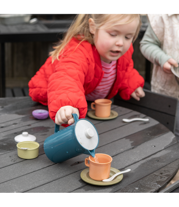 Dantoy Dantoy - Bioplastic Koffieset (17-delig)