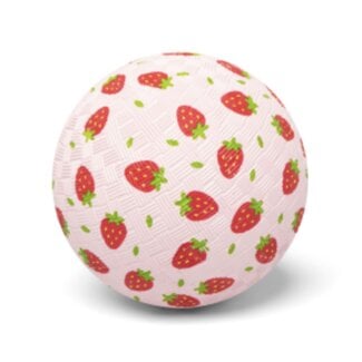Little L Speelbal - Aardbeien (13 cm)