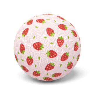 Little L Speelbal - Aardbeien (18 cm)