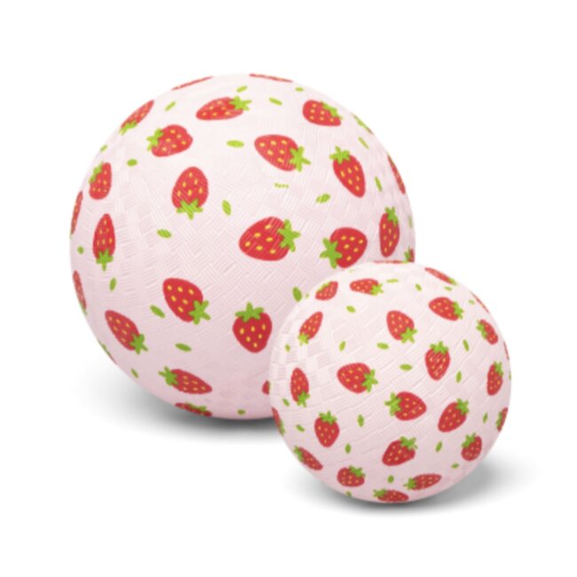 Little L - Speelbal - Aardbeien (18 cm)