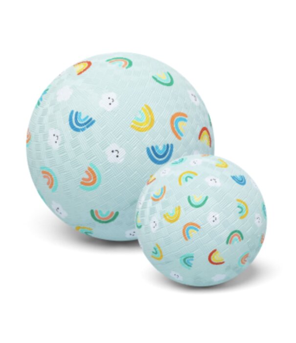 Little L Little L - Speelbal - Regenboog (13 cm)
