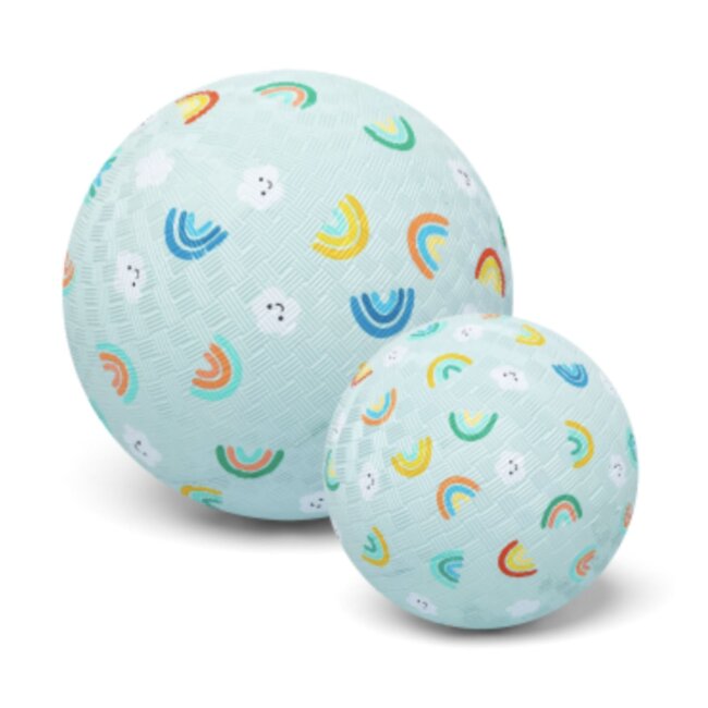 Little L - Speelbal - Regenboog (18 cm)