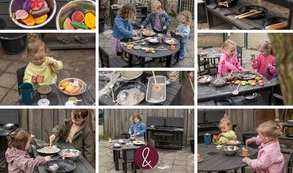 Koken en samen tafelen in de kinderopvang 