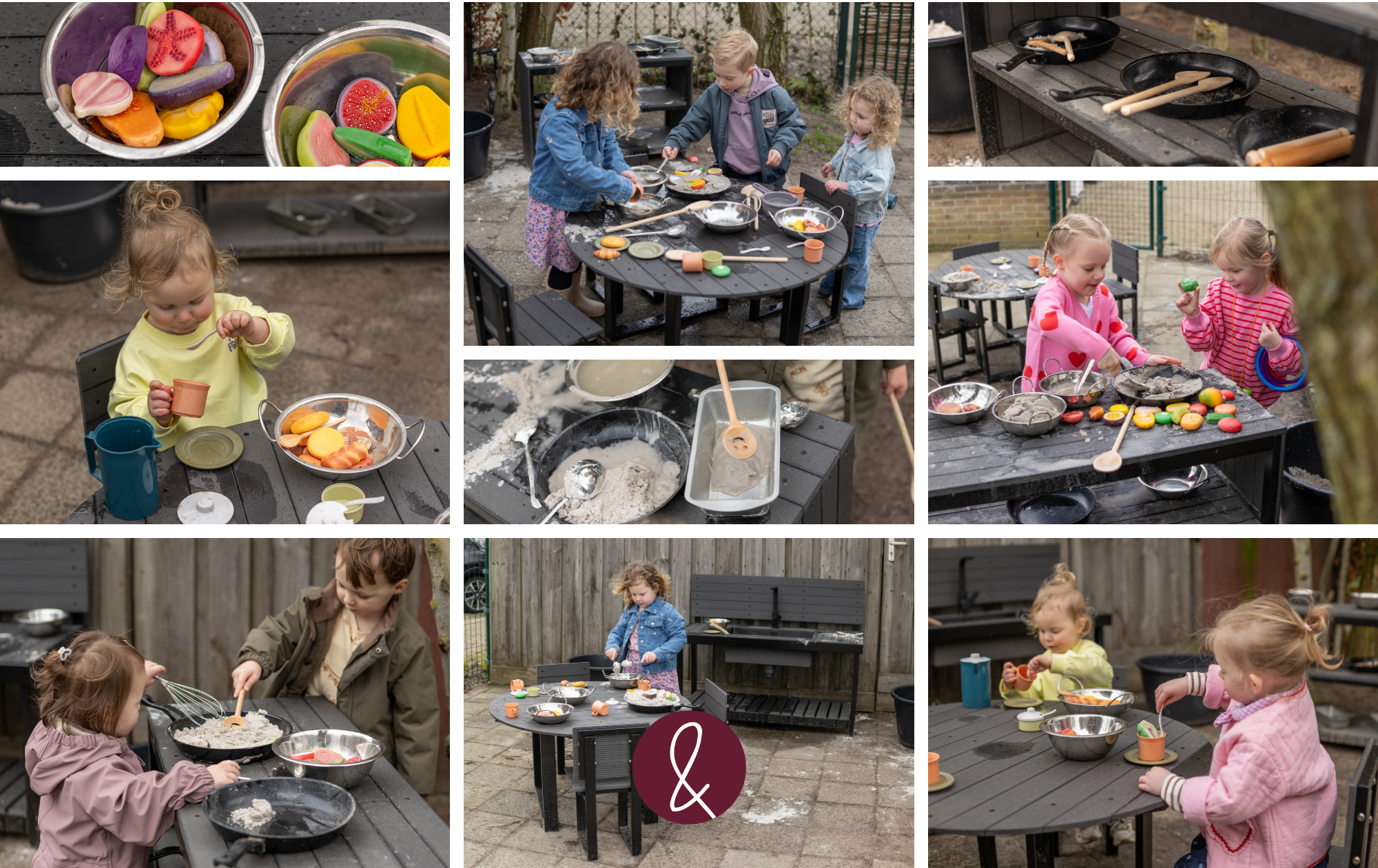 Koken en samen tafelen in de kinderopvang 