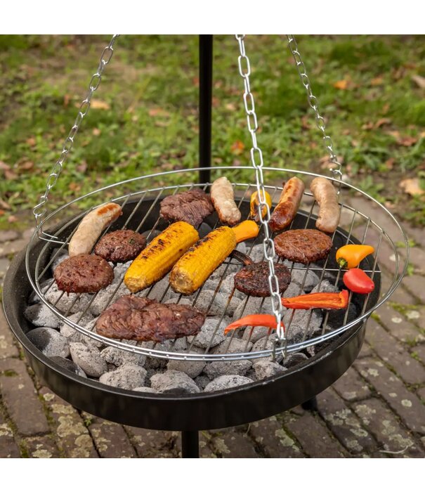 Esschert Design BBQ Vuurschaal met Driepoot