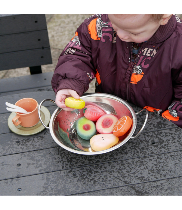 Yellow Door Yellow Door - Sensorische Speelstenen Fruit (8-delig)