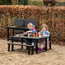 Kids By Design - Buiten Bankje met Rugleuning (Set van 2)