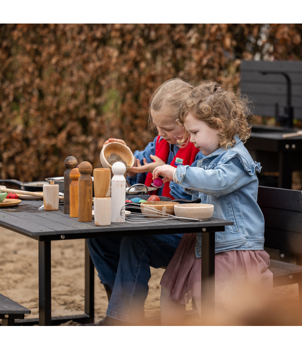 Cosy Cosy - Wereldse Houten Poppen voor Buiten (10-delig)