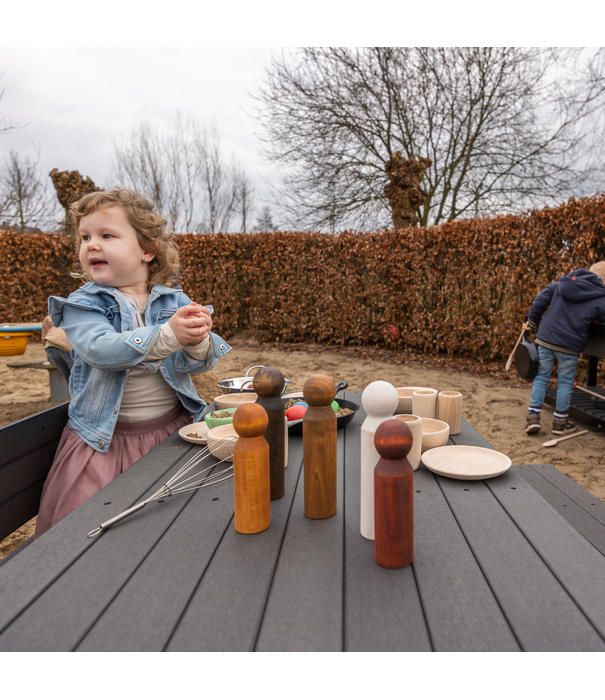 Cosy Cosy - Wereldse Houten Poppen voor Buiten (10-delig)