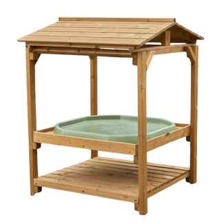 Cosy Tuff Tray - Houten Huis met Afdak