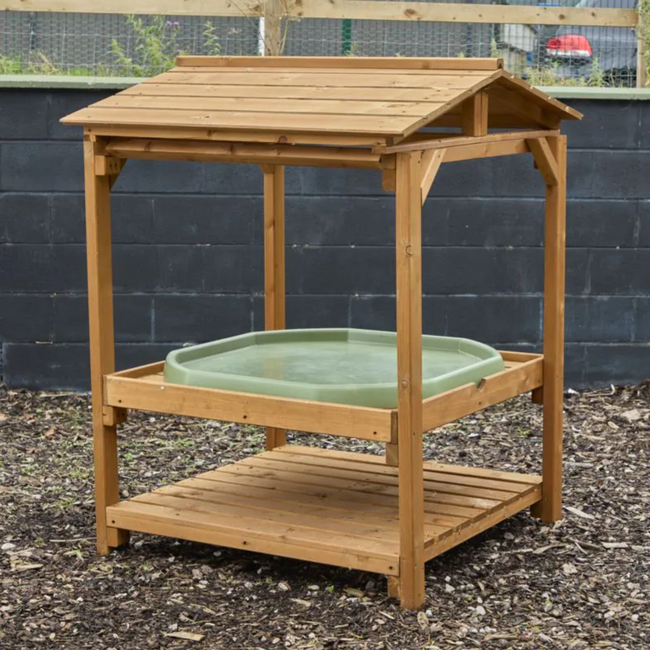 Cosy - Tuff Tray - Houten Huis met Afdak