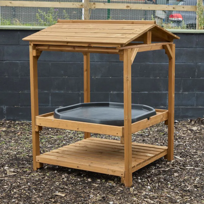 Cosy - Tuff Tray - Houten Huis met Afdak