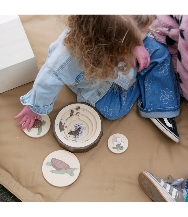 Guidecraft Guidecraft - Levenscycluspuzzels (3-delig) | 2+