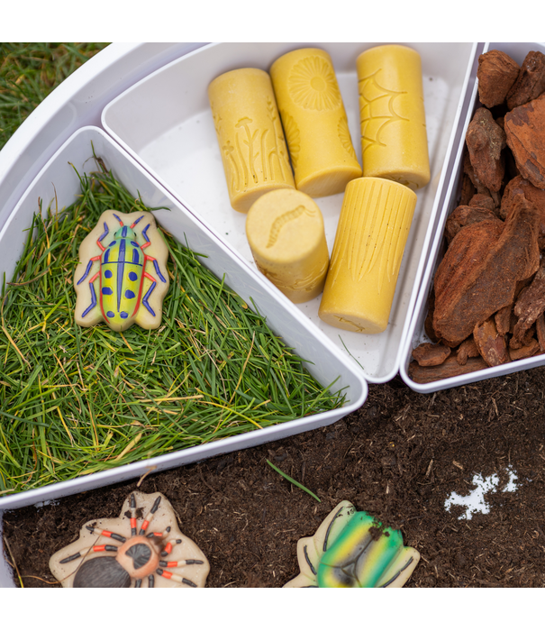 Yellow Door Yellow Door - Sensorische Speelstenen Insecten (12-delig)