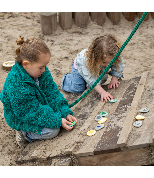 Yellow Door Yellow Door - Sensorische Speelstenen Weer (10-delig)