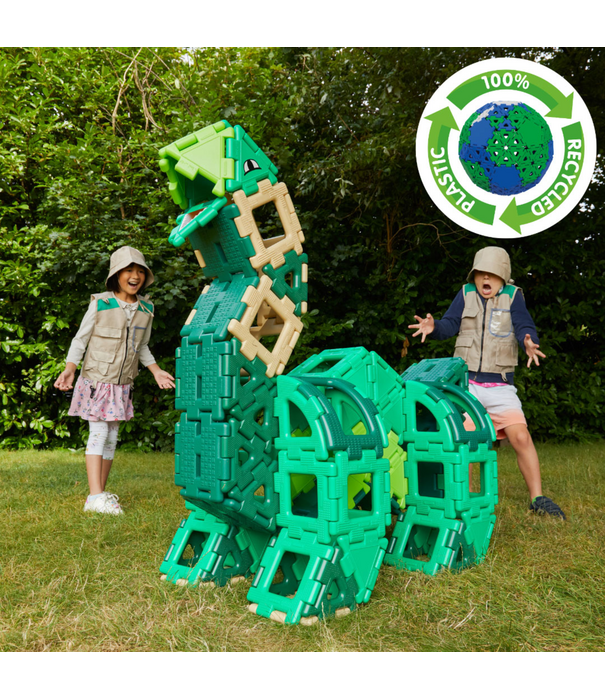 Polydron Polydron - Grote Dino Bouwset (130-delig)