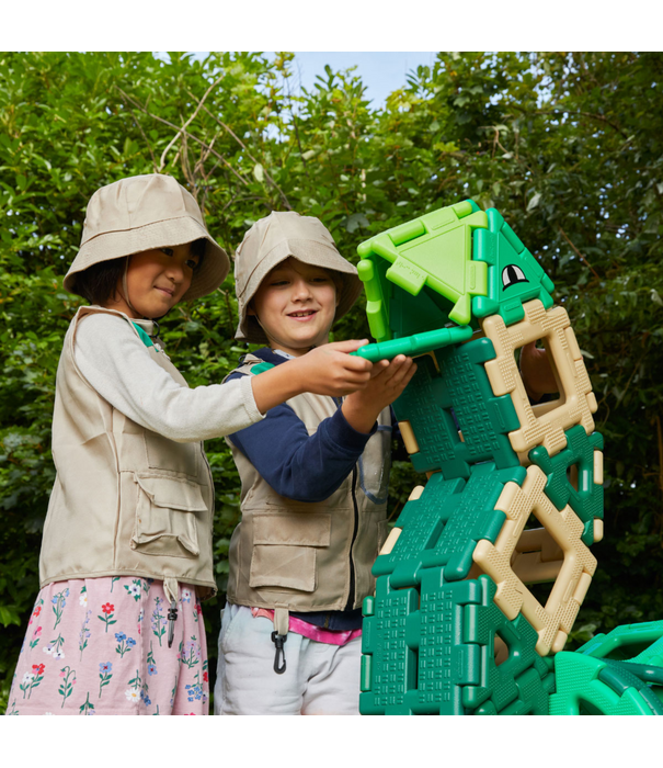 Polydron Polydron - Grote Dino Bouwset (130-delig)