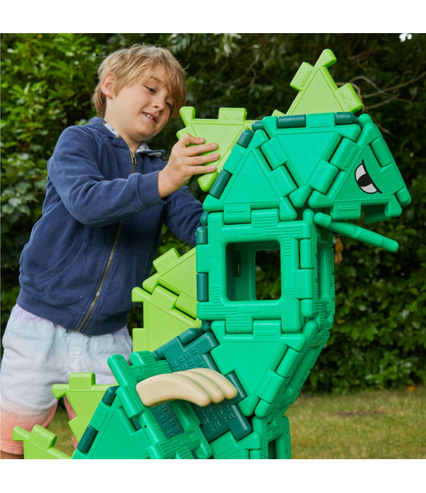 Polydron Polydron - Grote Dino Bouwset (130-delig)