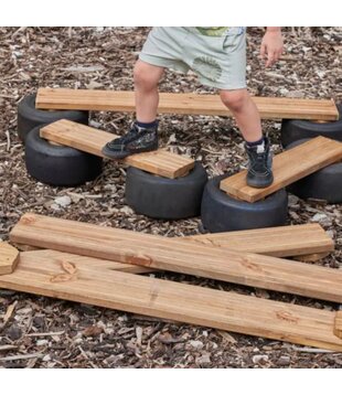 Kleine Banden Loopplanken Set (6-delig)