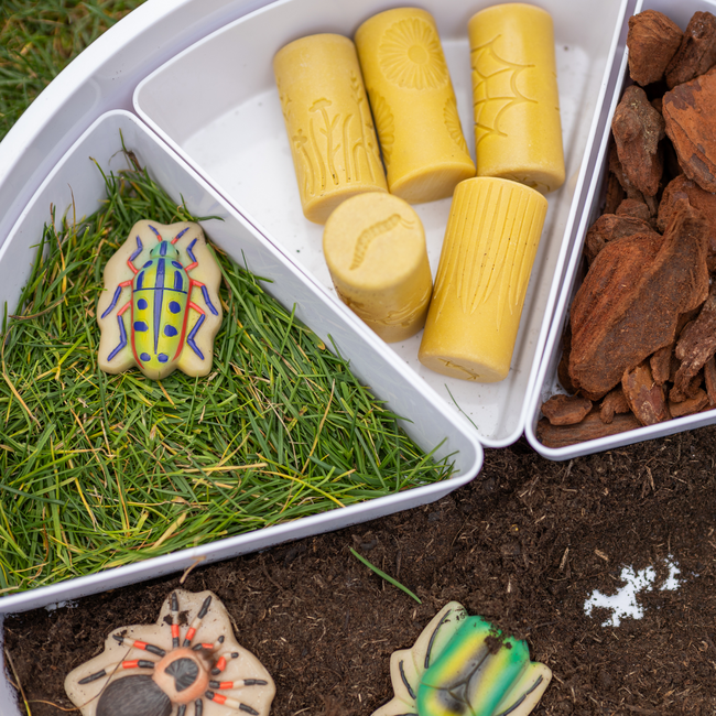 Yellow Door - Rol Stempels Tuin Insecten (6-delig)