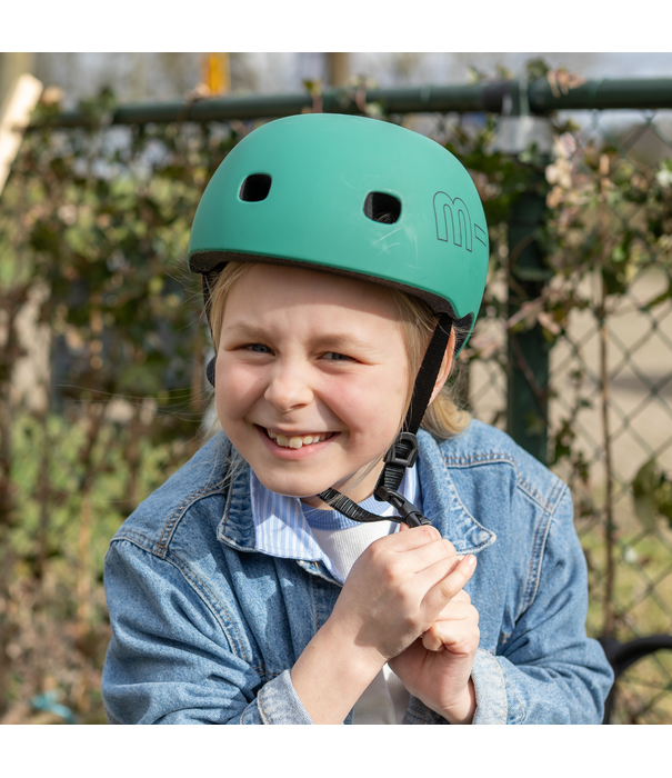 Micro Micro - Kinderhelm Deluxe Medium - Forest Green