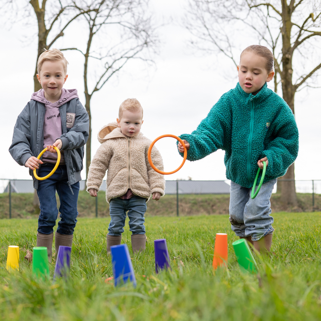 Spordas - Gekleurde Pionnen (48-delig)