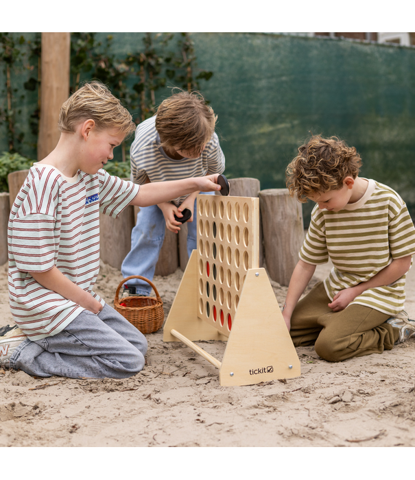 TickiT TickiT XL Spel -  Houten 4 Op Een Rij ||  3+