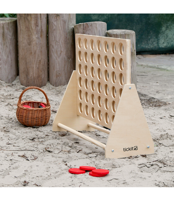 TickiT TickiT XL Spel -  Houten 4 Op Een Rij ||  3+