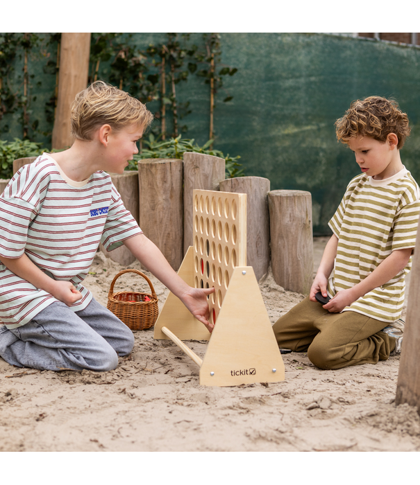 TickiT TickiT XL Spel -  Houten 4 Op Een Rij ||  3+