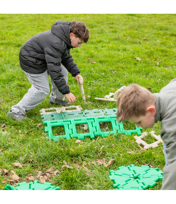 Polydron Polydron - Grote Dino Bouwset (130-delig)