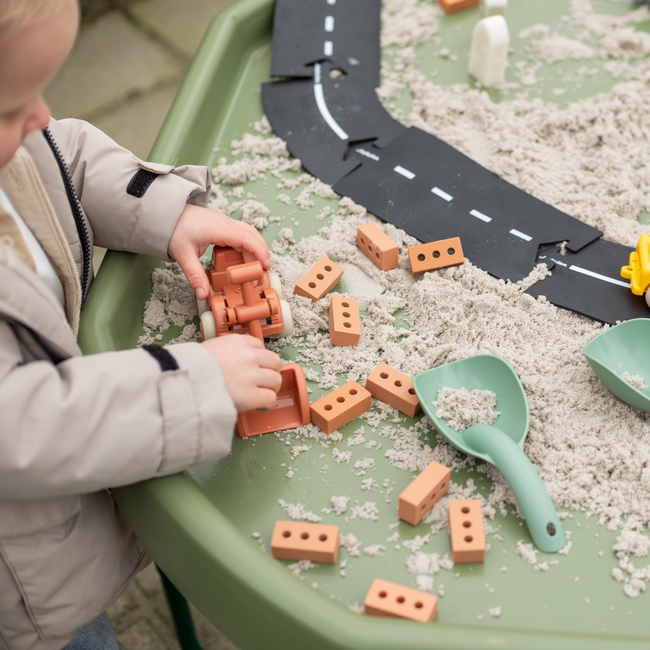 JUTTER & Co. | Ready to Play Speelpakket - Tuff Tray Buiten  Thema Voertuigen & Bouwen