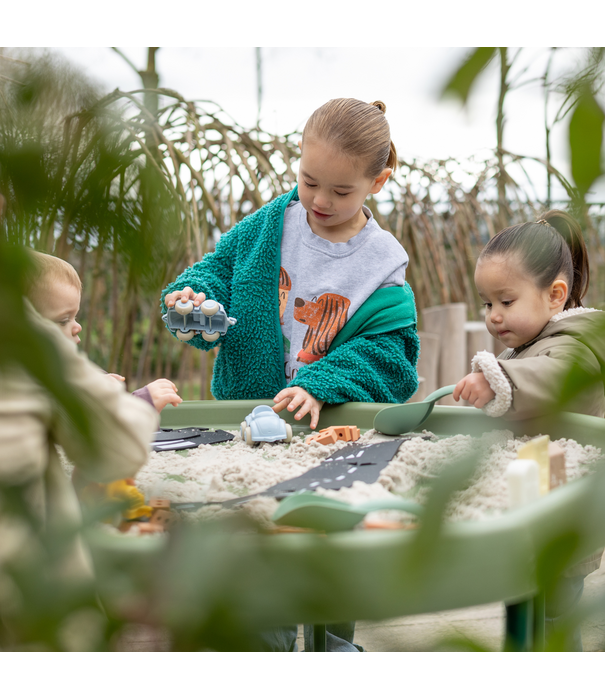 JUTTER & Co. JUTTER & Co. | Ready to Play Speelpakket - Tuff Tray Buiten  Thema Voertuigen & Bouwen