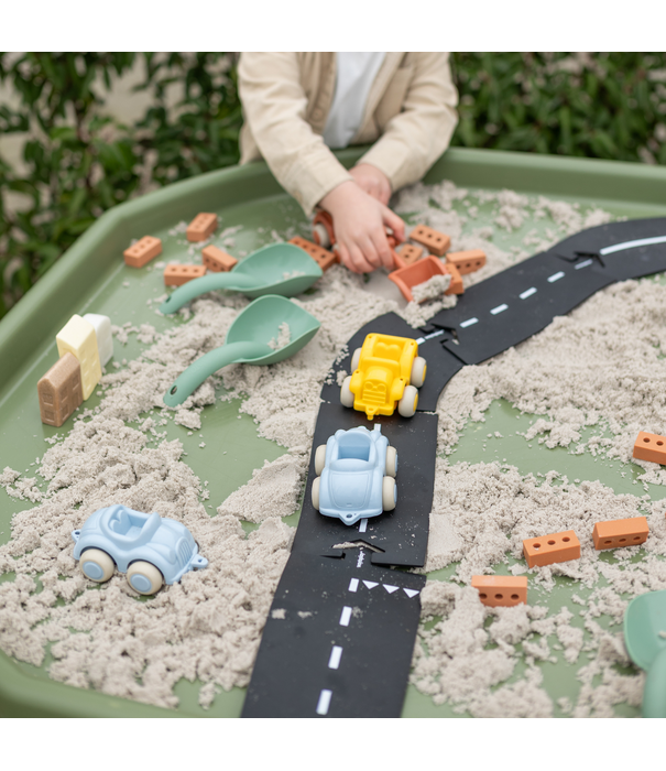 JUTTER & Co. JUTTER & Co. | Ready to Play Speelpakket - Tuff Tray Buiten  Thema Voertuigen & Bouwen