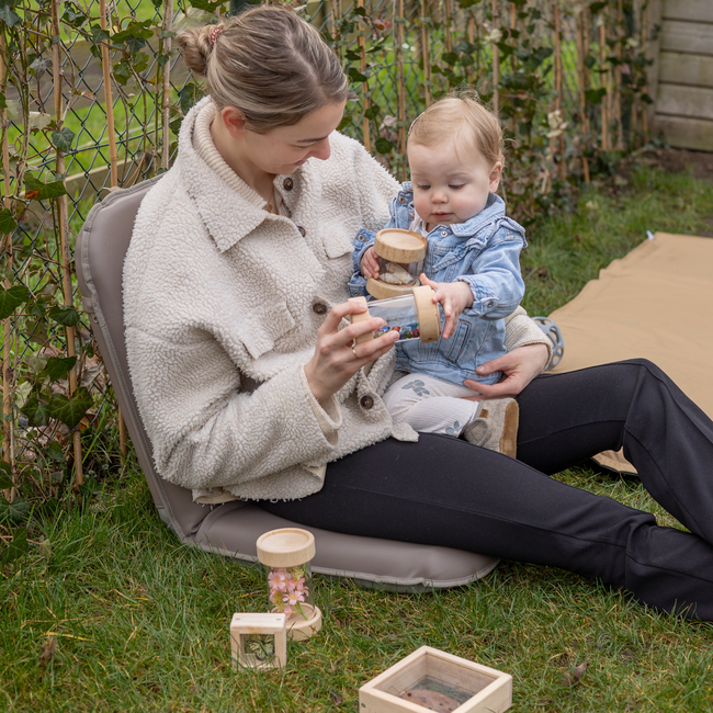 Comfort Seat - Vloerstoel Classic Skay Taupe