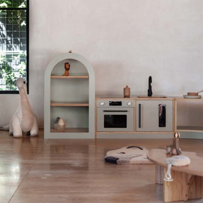 Kids by Design - Schappenkast Boog - Sage Groen Laag