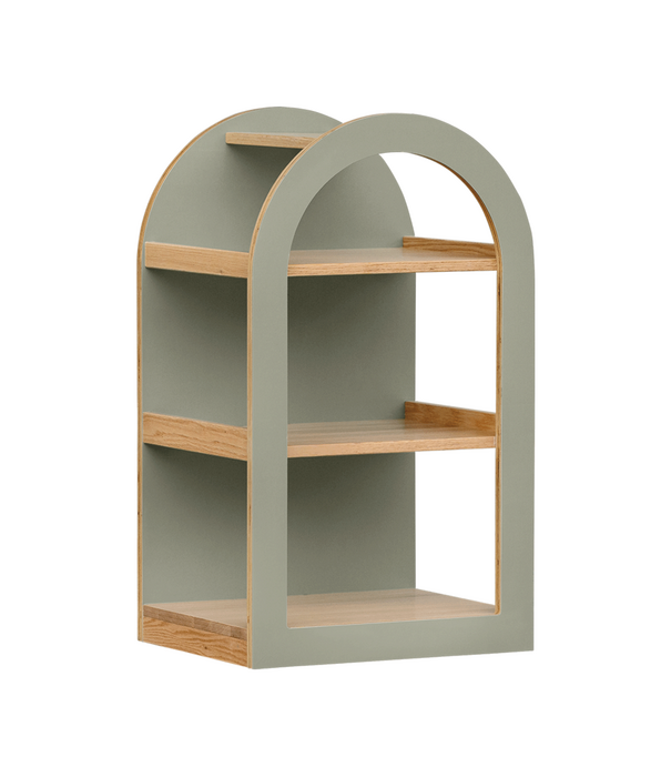 Kids By Design Kids by Design - Schappenkast Boog - Sage Groen - Peuter