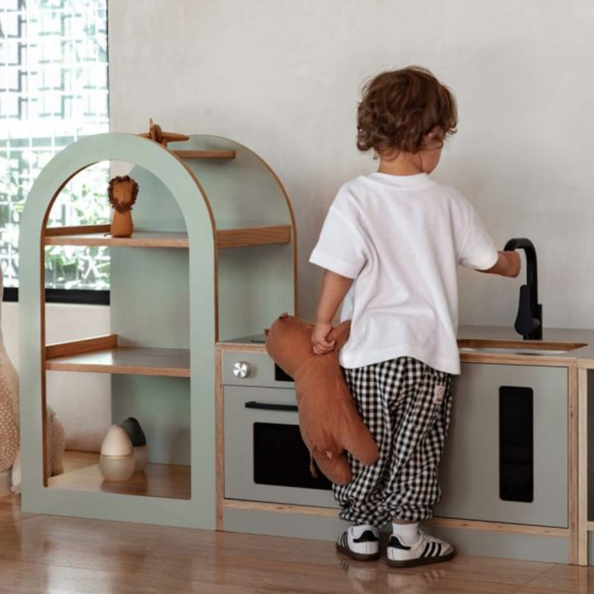 Kids by Design - Schappenkast Boog - Sage Groen Laag
