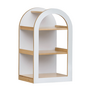 Kids by Design - Schappenkast Boog - Wit - Peuter