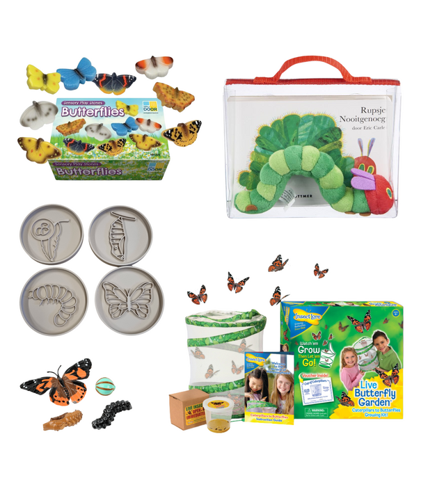 JUTTER & Co. JUTTER & Co. || Ready to Play Speelpakket - Van Rups naar Vlinder Pakket